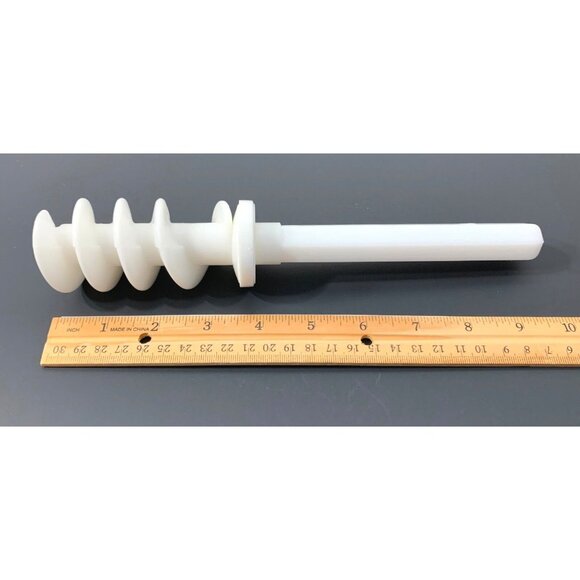 Ronco Popeil P400 Pasta Maker Kneading Auger Mixing Screw Replacement Part - Picture 4 of 7